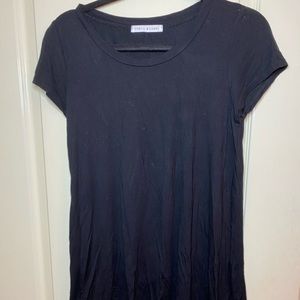 Black T-shirt Dress